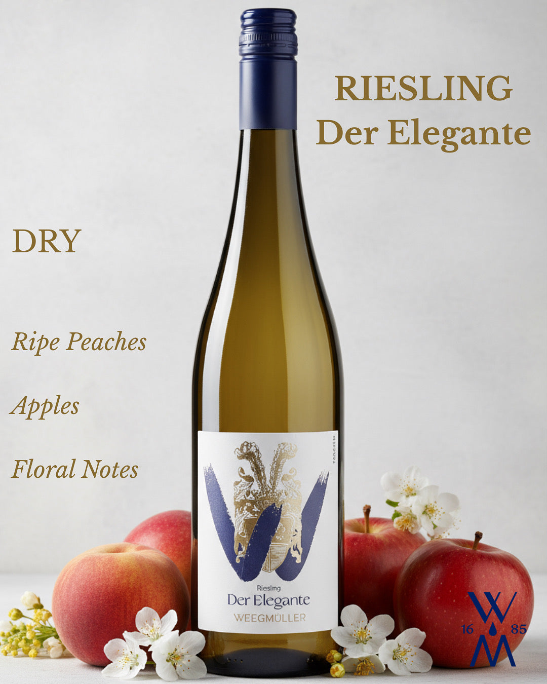 Weegmüller Riesling "Der Elegante" 2023 - DRY
