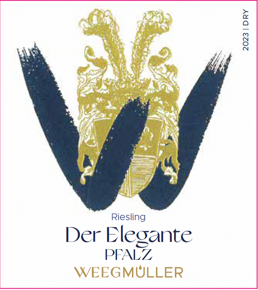Weegmüller Riesling "Der Elegante" 2023 - 750 ML
